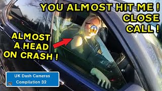 UK Dash Cameras  Compilation 32  2024 Bad Drivers Crashes amp Close Calls [upl. by Aloise]