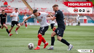 HIGHLIGHTS  Clyde 02 Stirling Albion  🎯 Binos clinical in frustrating loss for the Bully Wee [upl. by Ackler520]