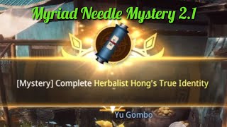 MIR4 Unlock Mystery quest Myriad Needle Herbalist Hongs True Identity  How to unlock Myriad needle [upl. by Lienahs]