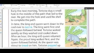 Hodder Cambridge English Year 2 Tortoises Trick [upl. by Nivert969]