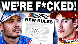 NASCAR Drivers FURIOUS after NASCAR Announced NEW RULES [upl. by Newol]