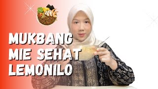 MUKBANG Mie Sehat Lemonilo Korea Pedas [upl. by Philender]