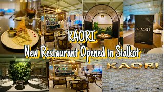 KAORI  Japenese Italian Continental Restaurant in Sialkot  FoodstoriesbyHammad food japenese [upl. by Ikciv]