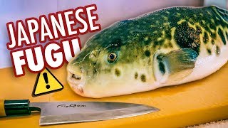 What Japans Deadliest Dish Tastes Like  Poisonous Blowfish Fugu [upl. by Seira]