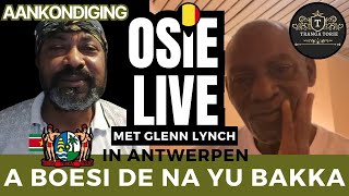 TRANGA TORIE  Aankondiging LIVE Marcel Oostburg amp Glenn Lynch Live vanuit BELGIE  Antwerpen [upl. by Tterag]