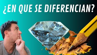 DIFERENCIA ENTRE EL ENLACE QUÍMICO DEL DIAMANTE Y DEL GRAFITO [upl. by Olsewski]