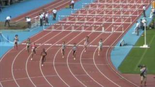 Womens 100 m Hurdles  Super Meet in Kawasaki 2009 [upl. by Aniloj359]