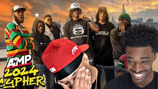 AMP FRESHMAN CYPHER 2024 REACTION [upl. by Wolsky908]