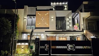 10 Marla Brand New Ultra Modern Designer House For Sale In Bahria Orchard Lahore  888 Central Block [upl. by Rosalinde]