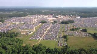 Bonnaroo from above Eurocopter helicopter [upl. by Adnaram706]