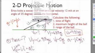 Projectile Motion Part 2 [upl. by Zhang]