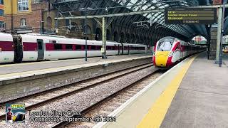 Trains around London 040924 Part 4 4K [upl. by Asusej]