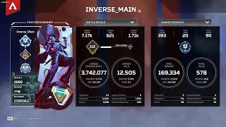 Inverse Polarity skin 8808 Horizon Kills S3 Skydive trail R99 Reactive Skins612 level Account [upl. by Aihsekel]