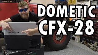 Dometic Fridge Review  CFX 28  Compact Fridge  Jeep JK Mods [upl. by Anisor988]