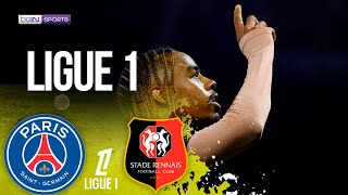 PSG vs Stade Rennes  LIGUE 1 HIGHLIGHTS  092724  beIN SPORTS USA [upl. by Aramoix]