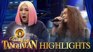 Vice gets hurt because of the daily contenders lyrics  Tawag ng Tanghalan [upl. by Adiaj397]