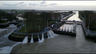 Civiele Bescherming  Wateroverlast  Westhoek 14112023 [upl. by Annette]