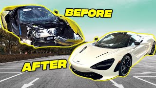 Destroyed McLaren build In 12 MINUTES [upl. by Caz]