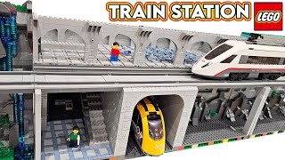 LEGO City Raised Platform TRAIN STATION [upl. by Farra]