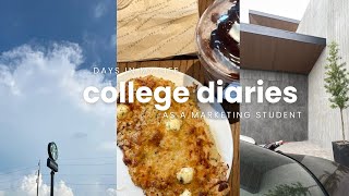 mini vlog college diaries  bts of our promotional shoot sponty starbucks busy days [upl. by Elodia706]