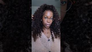 Practice 360 Wig Install Tutorial ASMR Style Half Up Ponytail Wand Curl on Chocolate Brown Hair [upl. by Meyeroff]