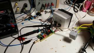 Testing homemade HV transformer 22kV 850W  audio modulation [upl. by Pentheam]