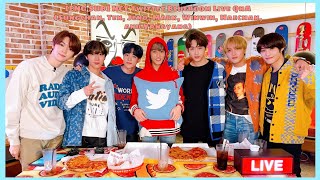 ENG SUB NCT Twitter Blueroom Live QampA with Sungchan Ten Jeno Mark Winwin Haechan and Yangyang [upl. by Laing]