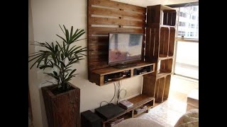 Muebles hechos con palets Forniture made with pallets [upl. by Mandal]