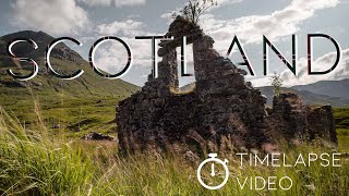 THE MOST BEAUTIFUL LANDSCAPES  SCOTLAND  4K Timelapse [upl. by Teria]