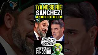 ¡PITADA BRUTAL a SÁNCHEZ Por MENTIR sobre ABASCAL  VOX Congreso [upl. by Audres]