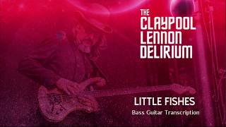 Claypool Lennon Delirium Little Fishes bass Cover with tab [upl. by Eneleahcim]