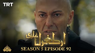 Ertugrul Ghazi Urdu  Episode 92  Season 5 [upl. by Anallese43]