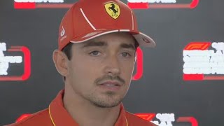 Charles Leclerc gives verdict on Adrian Newey snubbing him and Lewis Hamilton [upl. by Zorine]