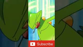 Pokemon battle Ash sceptile vs Tobias Darkrai Darkside song AMV shorts pokemon [upl. by Chari]