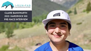 Claire Bannwarth Pre2023 Hardrock 100 Interview [upl. by Ainak]