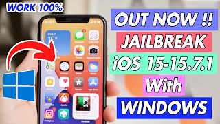 How to Jailbreak iOS 151571 With Windows Work 100 [upl. by Casavant626]