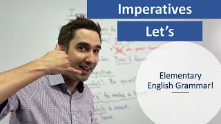 Lets Learn English  Imperatives  Elementary English Grammar [upl. by Kutchins]