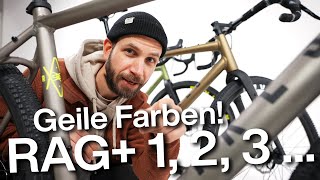 Die schicken Gravelbikes für den kleineren Geldbeutel NS Bikes RAG 1 2 amp 3 [upl. by Noillimaxam]