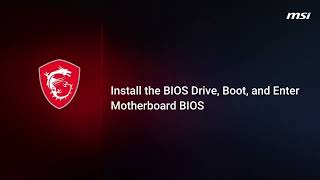 MSI® HOWTO Update BIOS in Click BIOS X Using MFlash [upl. by Lleznol]