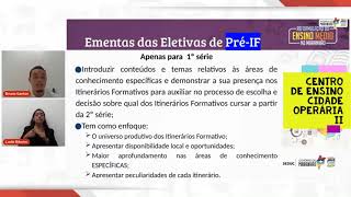 Orientações para criar as Eletivas PréIF [upl. by Cherise]