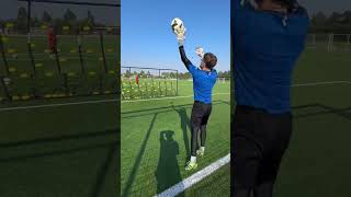 Goal keeper training football soccer training goalkeeper goalkeepertraining [upl. by Trask]