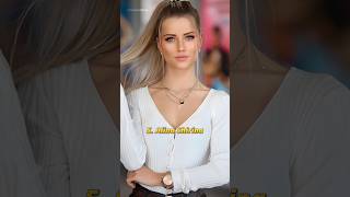 Top 10 most beautiful German actresses top10 shorts shortfeed beauty beautiful [upl. by Ahtela]