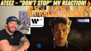 ATEEZ  quotDont Stopquot MV Reaction [upl. by Rabassa]