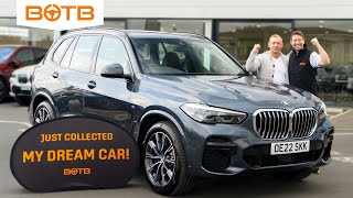 Collecting a Brand New BMW X5 XDrive30D MSport BOTB Car Winner [upl. by Dulcine]