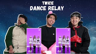 TWICE  I CANT STOP ME RELAY DANCE REACTION [upl. by Haelahk]