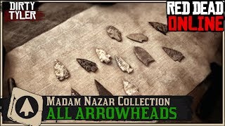 All Arrowhead CollectionCycle 2 Locations Red Dead Online RDR2 [upl. by Inuat]