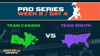 Brawlhalla North American Pro Series  Day 4  Canada vs South [upl. by Popele653]