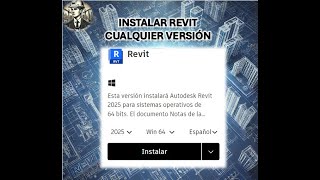 CÓMO DESCARGAR  INSTALAR REVIT VERSIÓN 2021 2022 2023 2024 Y 2025 [upl. by Eila]