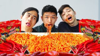 Eating 100 Levels of Spicy Foods [upl. by Halika]