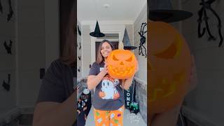 Halloween కి Pumpkin carving 🎃 minivlog shorts halloween telugu usa reels funnyshorts [upl. by Jessika977]